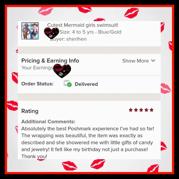 3 Piece Mermaid Bikini With Headwear Bow Purple - Picture 3 of 7